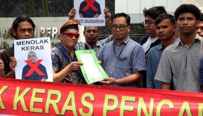 Koalisi Masyarakat Peduli Pers Geruduk Dewan Pers, Minta Evaluasi Pencalonan Sayid Iskandarsyah