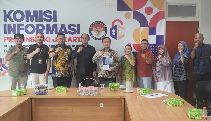 Komisi Informasi DKI Jakarta Terima Laporan PPID Bawaslu DKI Jakarta