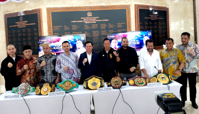 Raffi Ahmad dan Sejumlah Anggota DPR Dukung Daud Yordan Lawan Kambosos