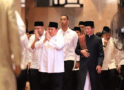 Presiden dan Wakil Presiden Salat Idulfitri di Masjid Istiqlal,Bersama Ribuan Umat Islam