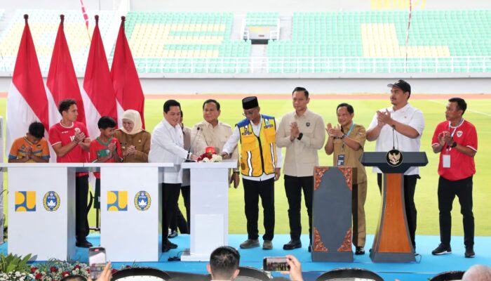 Agus Harimurti Yudhoyono Berharap Dengan Peresmian 17 Stadion Bertaraf FIFA, Sebagai Ruang Kebangkitan Olahraga Daerah