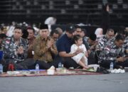 Menpora Dito Bersama Ribuan Anak Yatim Doakan untuk Kesuksesan Timnas Indonesia Lawan Australia.