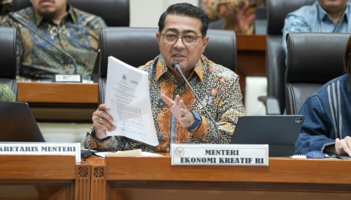 Kemenekraf Paparkan Grand Design dan 8 Asta Ekraf di Komisi VII DPR RI.