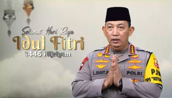 Kapolri: Idul Fitri Jadi Momen Kebersamaan dan Memperkuat Persatuan