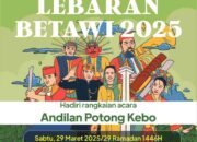 Sambut Lebaran Pemprov DKI Jakarta Gelar Perayaan Adat Betawi ‘Andilan Potong Kebo