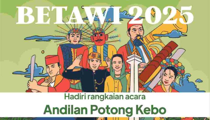 Sambut Lebaran Pemprov DKI Jakarta Gelar Perayaan Adat Betawi ‘Andilan Potong Kebo