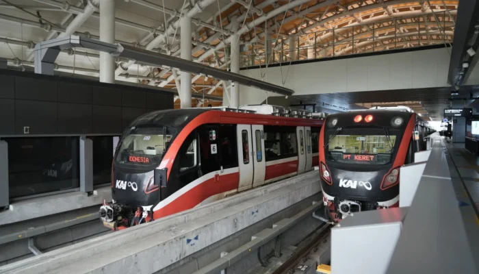 Selama 15 Hari Angkutan Lebaran, KAI Layani 751.015 Pengguna LRT Jabodebek