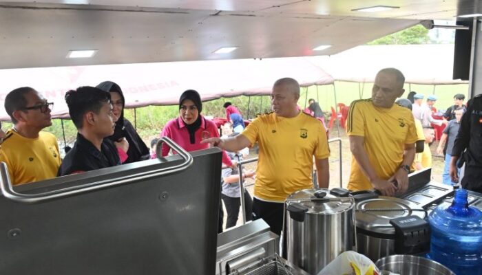 Kapolda Kalsel Cek Kesiapan Pengamanan dan Dapur Lapangan Haul Ke-219 Datu Kalampayan