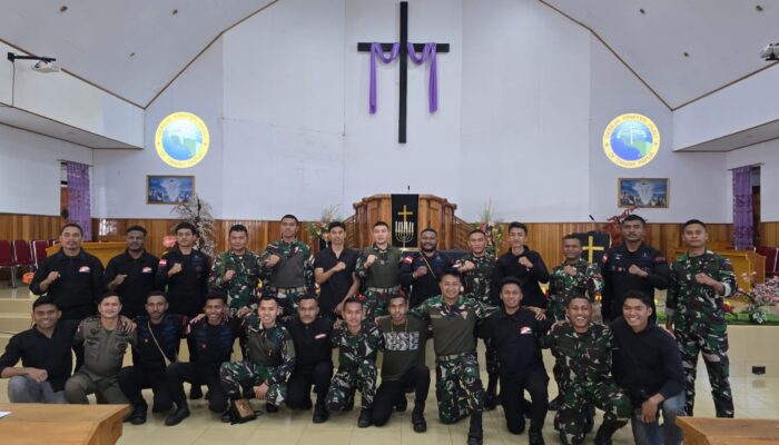 Sinergi Pengamanan dan Ibadah Jumat Agung Berjalan Khidmat
