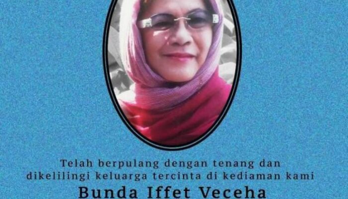 Bunda Iffet Slank wafat di Usia 87 Tahun