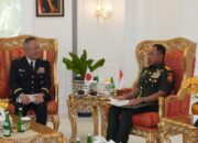 Panglima TNI dan Kepala Staf Gabungan Jepang Pererat Hubungan Pertahanan Lewat Pertemuan Hangat di Cilangkap