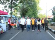 Danlanud Sultan Hasanuddin dan Bupati Maros Kompak Meriahkan Car Free Day