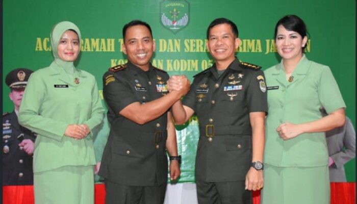 Letkol Inf Harry Ismail, S.I.P. Resmi Menjabat Dandim 0501/Jakarta Pusat