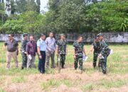 Danlanud Sultan Hasanuddin dan Kadisbtbau Tinjau Aset Bandara untuk Dialihkan ke Kemhan