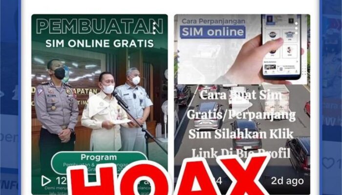 Waspada!! Penipuan Berkedok Pembuatan SIM Online Gratis