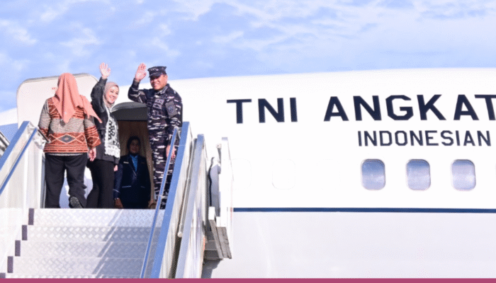 Lepas Kepergian Kasal, Danwing Udara 5 Wakili Komandan Lanud Sultan Hasanuddin di Apron Baseops