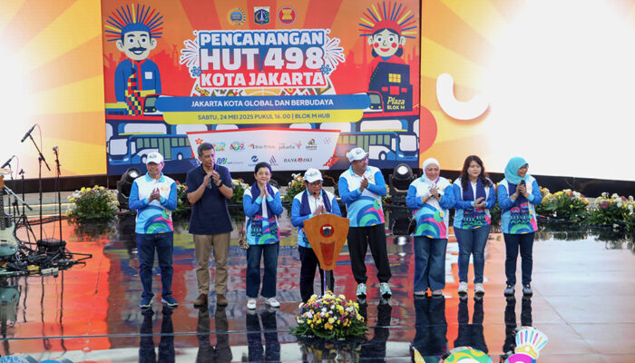 Pimpinan dan Anggota DPRD DKI Jakarta Hadiri Pencanangan HUT ke-498 Jakarta