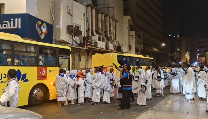 Bus Shalawat Siap Antar Jemput Jemaah Haji Indonesia dari Hotel ke Masjidil Haram