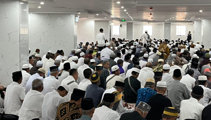 Jumatan di Hotel, Khatib Ajak Jemaah Bersyukur Dapat Kesempatan Berhaji