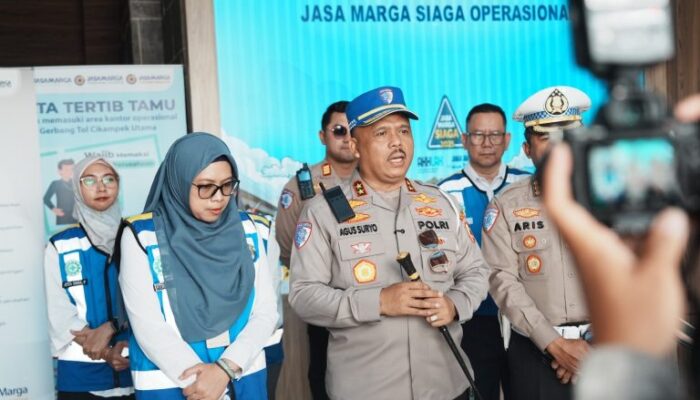 Kakorlantas Pantau Kondisi Lalin Tol Trans Jawa di Masa Long Weekend