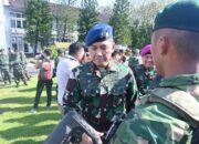 Setelah Menjaga Perbatasan, Pasukan Yonif 432/WSJ Disambut Hangat di Makassar.