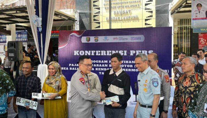 Kapolda Lampung Dukung Program Pemutihan Pajak, Ajak Masyarakat Manfaatkan Kesempatan Emas