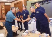 DANSESKOAL TERIMA KUNJUNGAN KETUA PENGURUS CABANG YAYASAN HANGTUAH