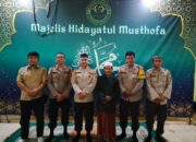 Silaturahmi Kamtibmas Kapolsek Bekasi Barat Kunjungi Ketua Majelis Hidayatul Musthofa