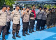Polsek Pademangan Gelar Apel 3 Pilar dalam Rangka Operasi Berantas Jaya 2025