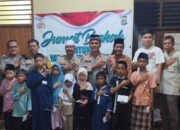 Polsek Pademangan Gelar Jumat Berkah dan Santunan Anak Yatim Piatu dan Dhuafa