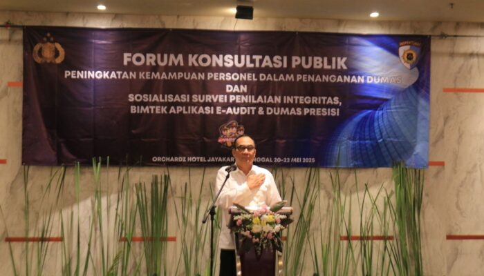 Forum Konsultasi Publik (FKP) Hari Kedua: Komitmen Polri Tingkatkan Integritas dan Keterbukaan melalui SPI*