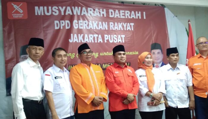 Meresmikan DPD Jakarta Pusat Gerakan Rakyat, Sahrin Hamid : Gerakan Rakyat Jadi Kendaraan Politik Anies 
