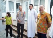 Kapolres Metro Jakarta Utara Tinjau Ibadah Kenaikan Isa Almasih di Gereja Kim Tae-gon