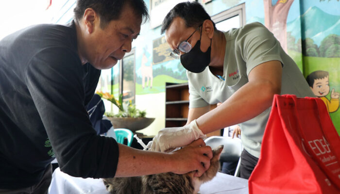 146 HPR di Jati Padang Jakarta Selatan Divaksin Rabies