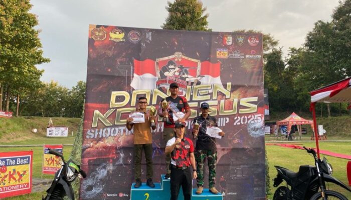 Brimob Polda Jateng Raih Juara 1 di Kejuaraan Menembak Danjen Kopassus Cup 2025