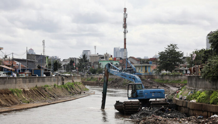 Penetapan Lokasi Normalisasi Ciliwung Bakal Diterbitkan Juni