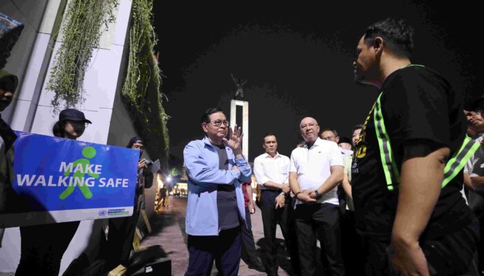 Gubernur Pramono Resmikan Lima Taman 24 Jam