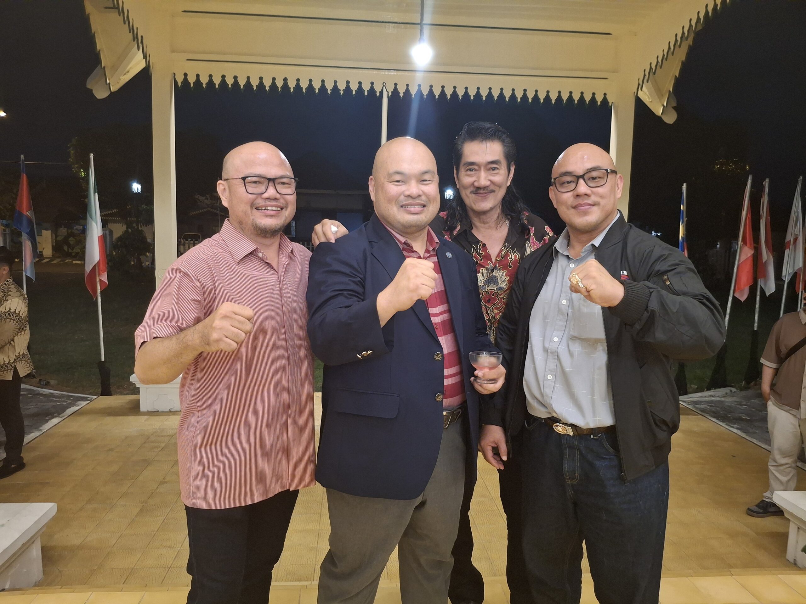 MASTER POO YI KONG,BRUNEI DARUSALLAM , MASTER WENGLI, MEDAN SUMUT