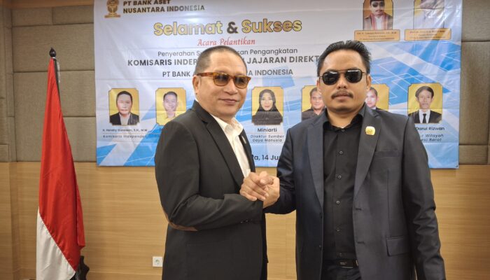 H.Hendry Gunawan Diangkat Sebagai Komisaris Independen PT Bank Aset Nusantara Indonesia