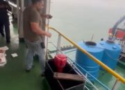 Bakamla RI Tindaklanjuti Insiden Tabrakan Dua Kapal Niaga di Perairan Batam