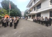 Kapolsek Bekasi Barat Pimpin Apel Gabungan Pengamanan Malam Takbir Idul Adha 1446 H / 2025 M