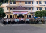 Polsek Cilincing Gelar Apel Gelar Pasukan Kesiapan Pengamanan Malam Takbir dan Sholat Idul Adha 1446 H