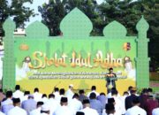 Gelar Salat Idul Adha, Jajaran Polri Tingkatkan Kepedulian Demi Persatuan