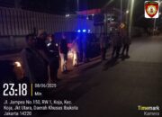Patroli Malam Polsek Koja Amankan Satu Pelaku Diduga Premanisme