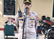 Polsek Pademangan Gelar Apel Pengamanan Jalur VVIP Presiden RI ke JIEXPO Kemayoran