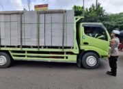 Satuan Lalulintas Polres Metro Bekasi Kota Memberikan Sosialisasi Over Dimension dan Over Loading Gerbang Tol Timur