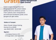 Peduli Kesehatan Ojol, Polsek Kelapa Gading Gelar Pemeriksaan Gratis Jelang HUT Bhayangkara ke-79