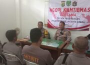 Warga RW 11 Ancol Ngopi Bareng Polisi, Bahas Keamanan Lingkungan