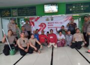 Sambut HUT Bhayangkara ke-79, Polsek Pademangan Gelar Bakti Sosial dan Religi di Masjid Jami At-Tawakkal