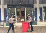 Polsek Kelapa Gading Gelar Bakti Religi di Vihara Theravada Budha Sasana Sambut Hari Bhayangkara ke-79